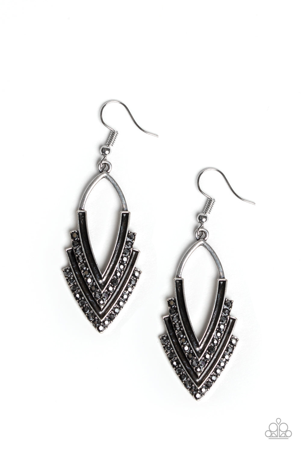 Tour de Force - Silver earrings