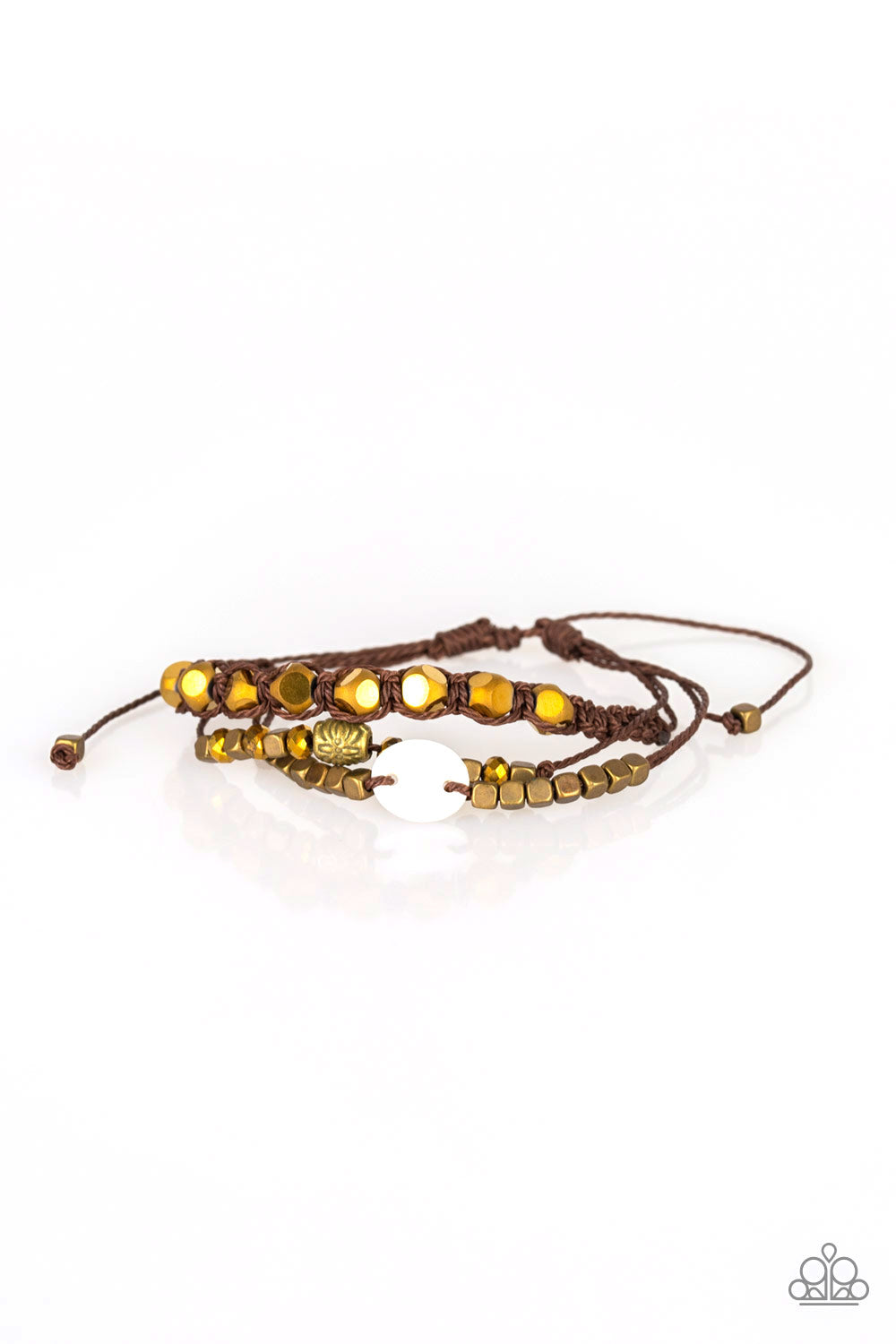 Trendy Tourist - Brass bracelet