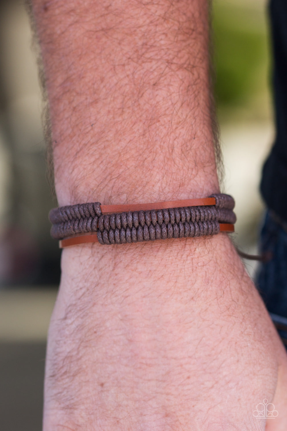 Trail Rage - Brown urban bracelet