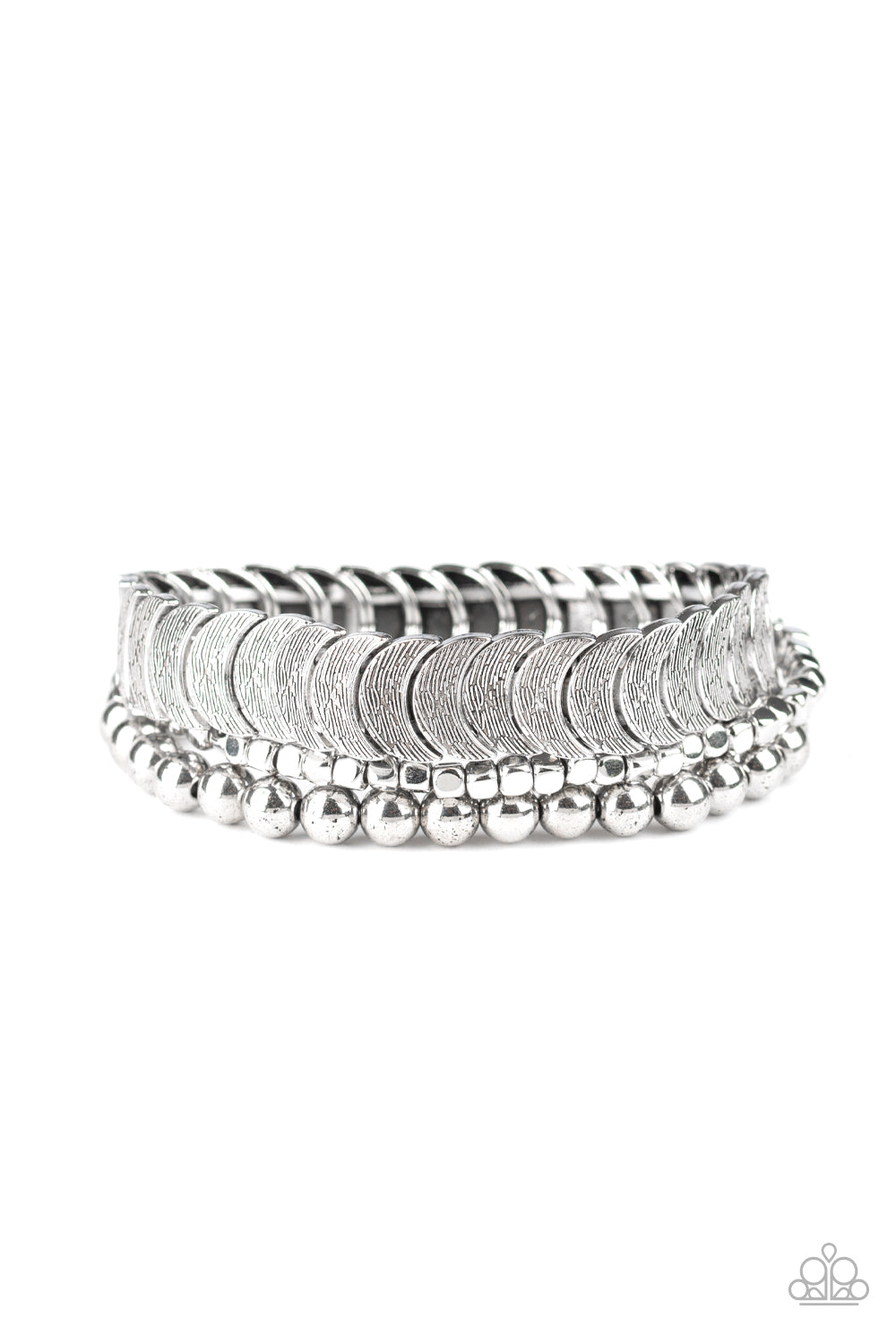 LAYER It On Me - Silver bracelet