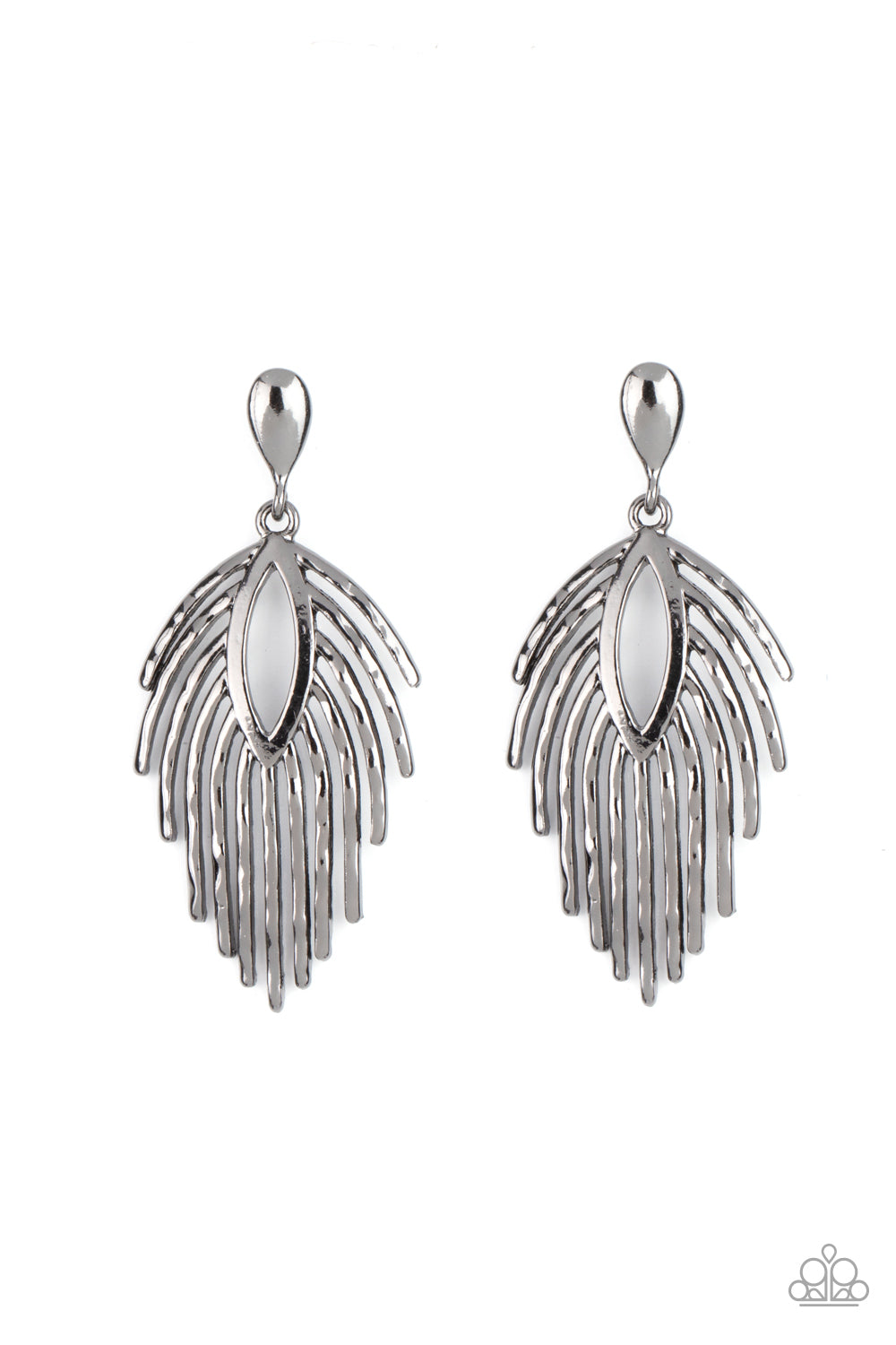 Metro Safari - Black/GM post earrings