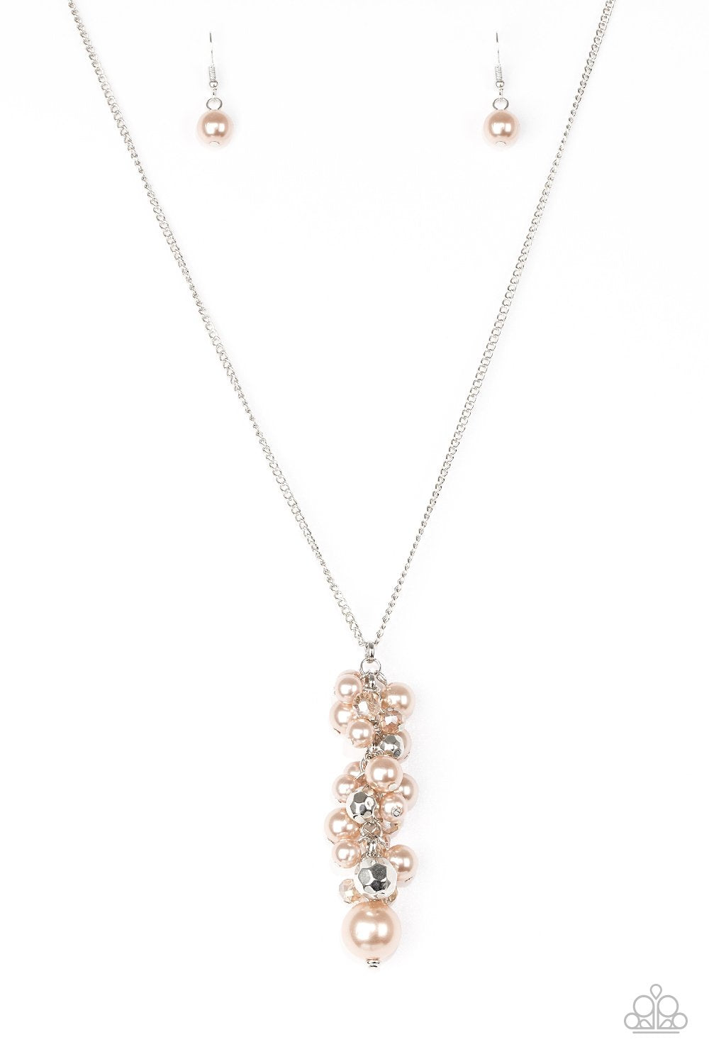 Ballroom Belle - Brown Pearl Necklace