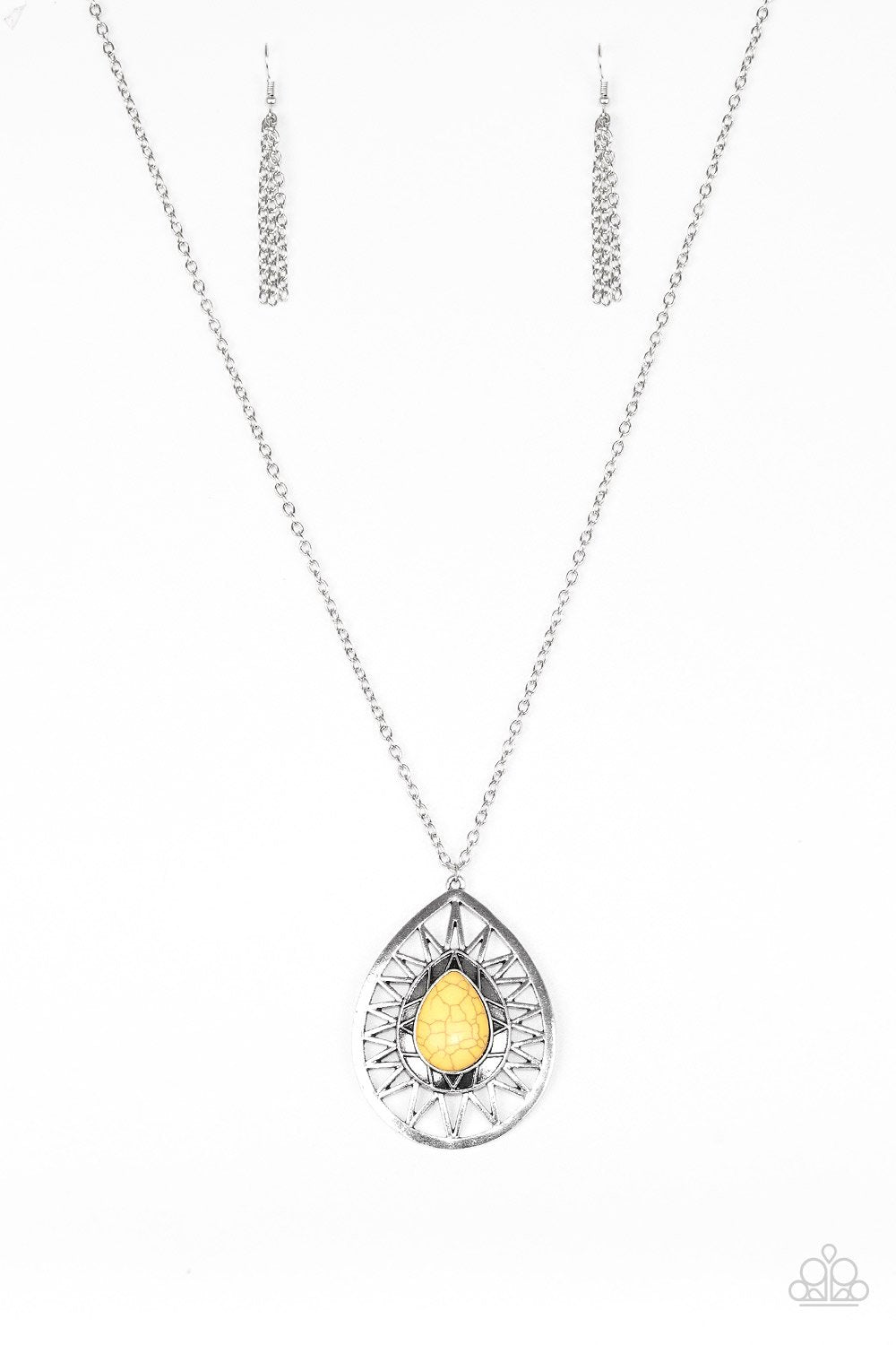 Summer Sunbeam - Yellow Necklace