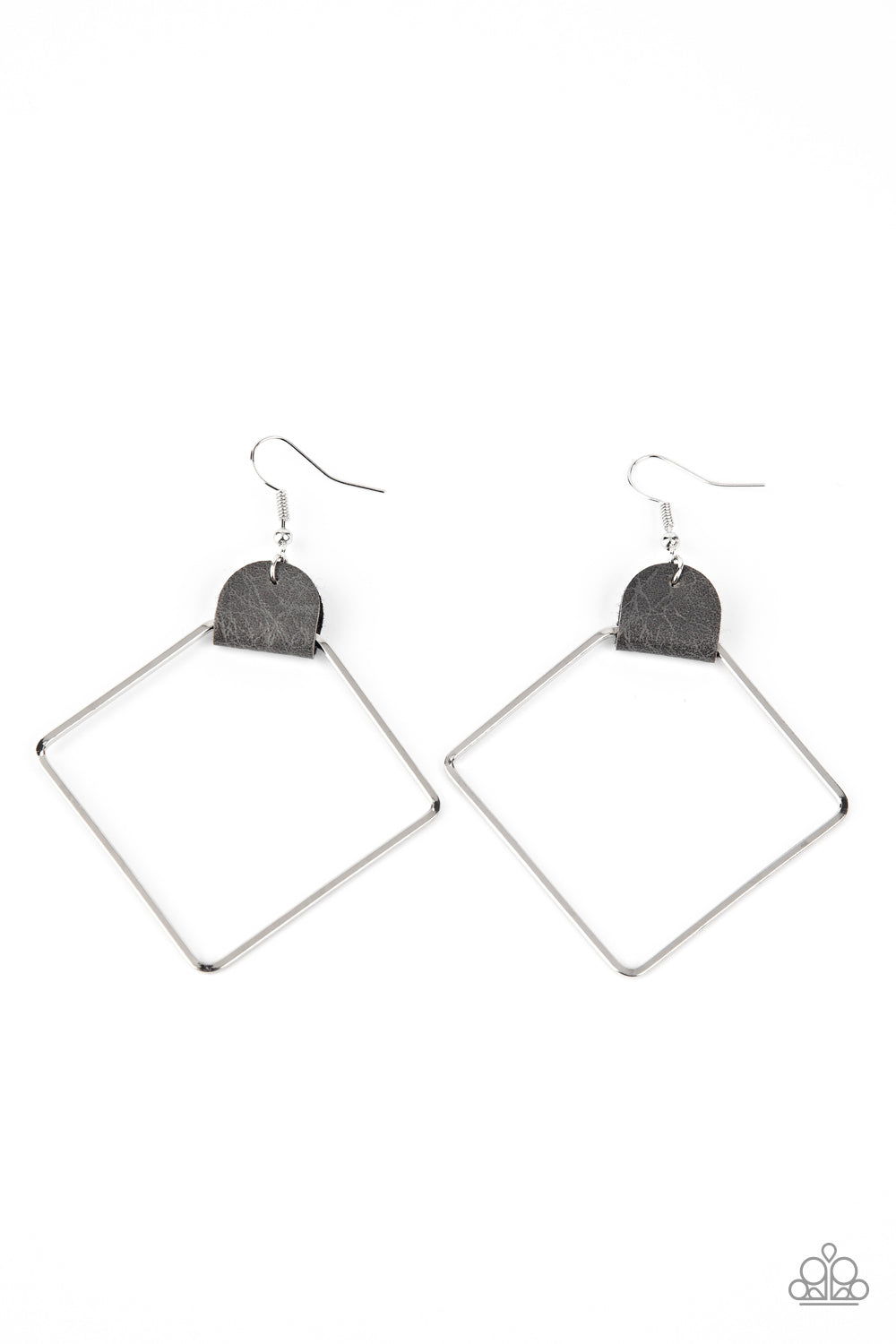 Friends of a LEATHER - Silver earrings