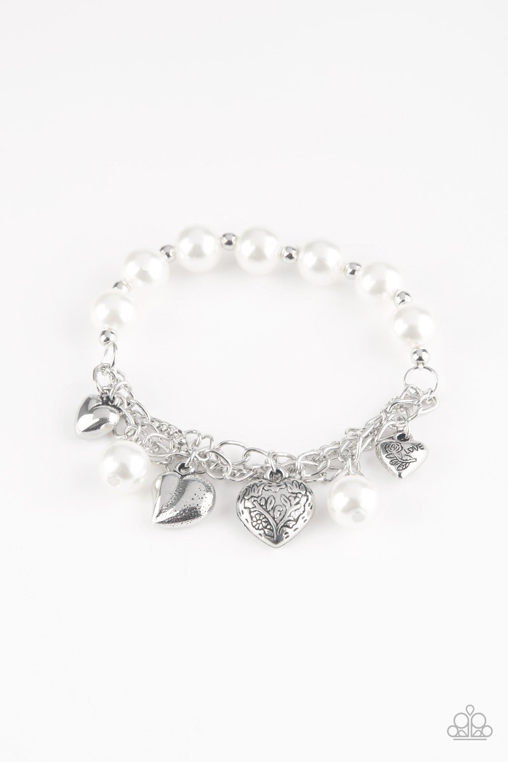 More Amour - White bracelet