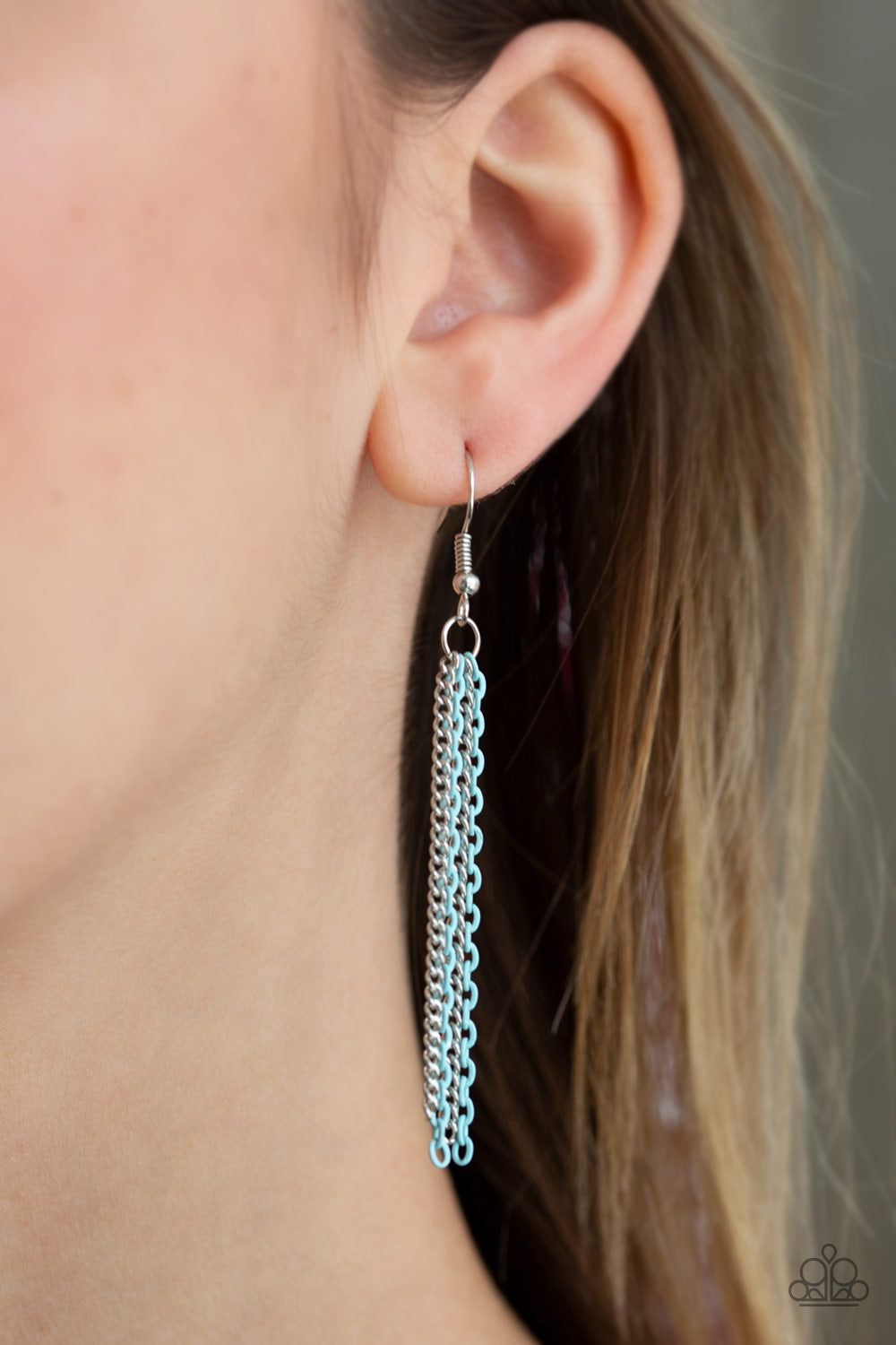 Radical Rainbows - Blue necklace