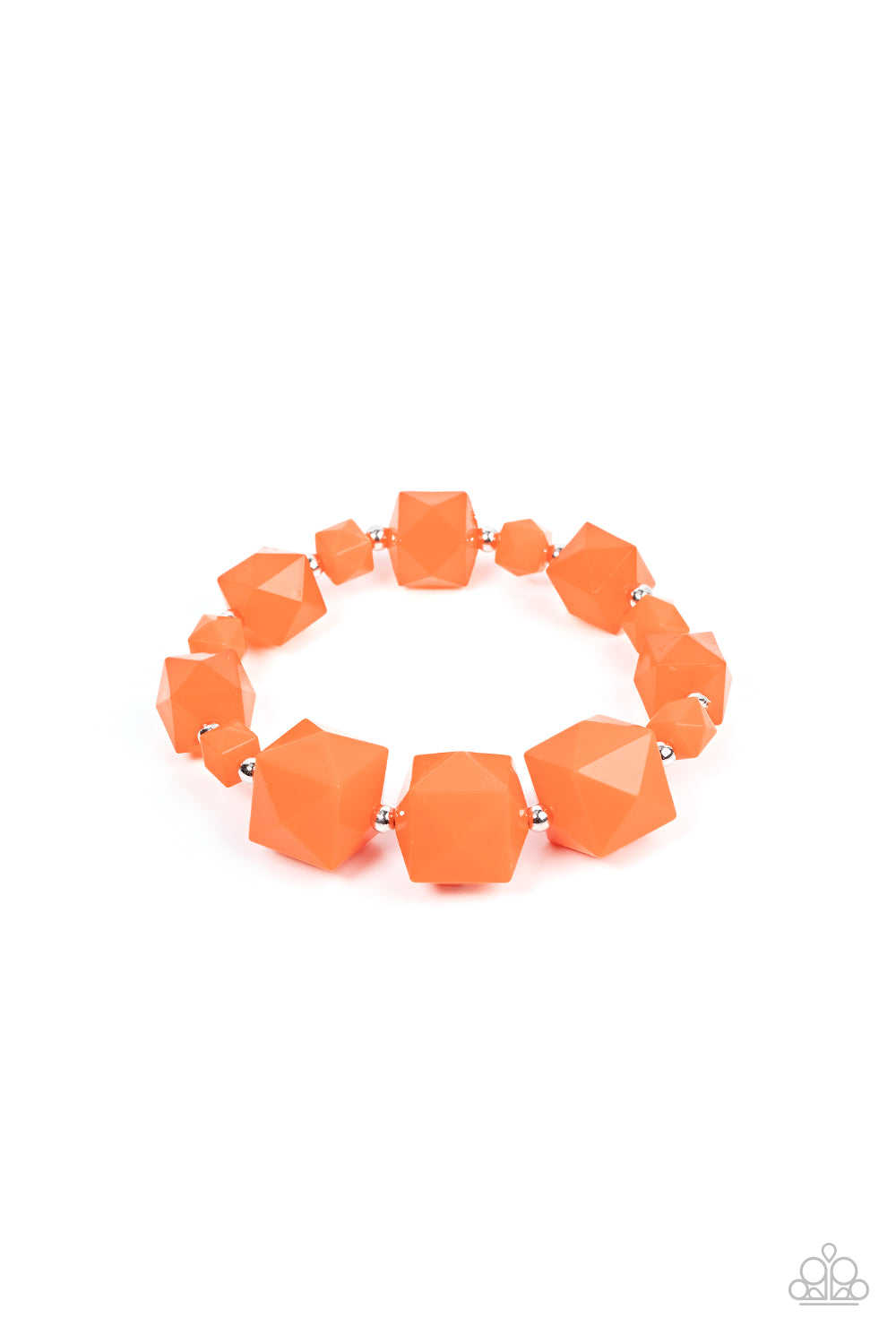 Summer Excursion - Orange necklace w/ matching bracelet