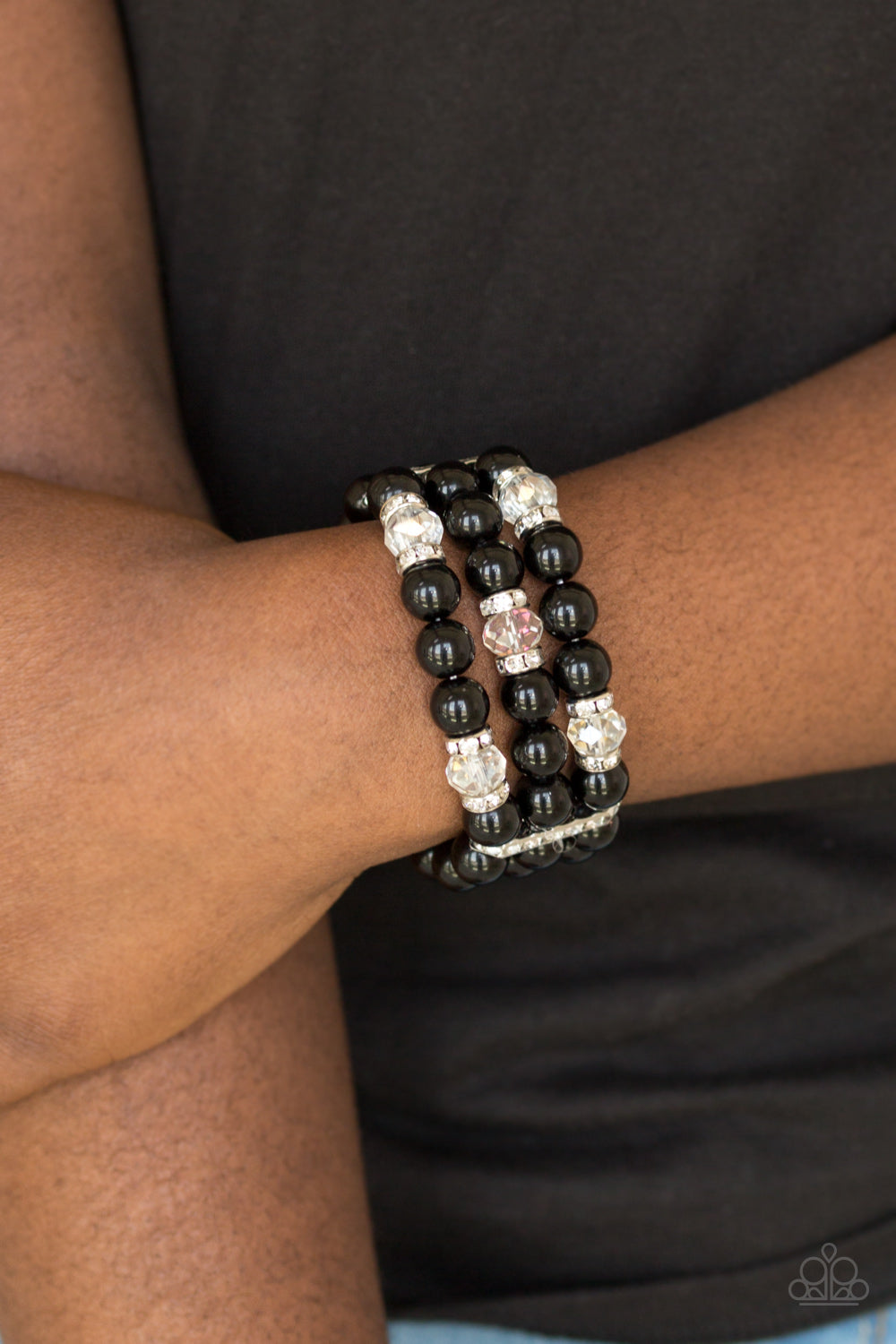 Undeniably Dapper - Black bracelet
