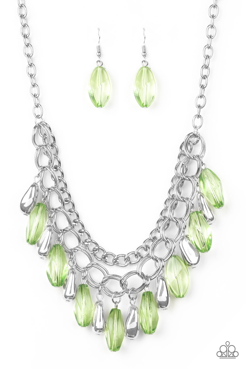 Spring Daydream - Green necklace