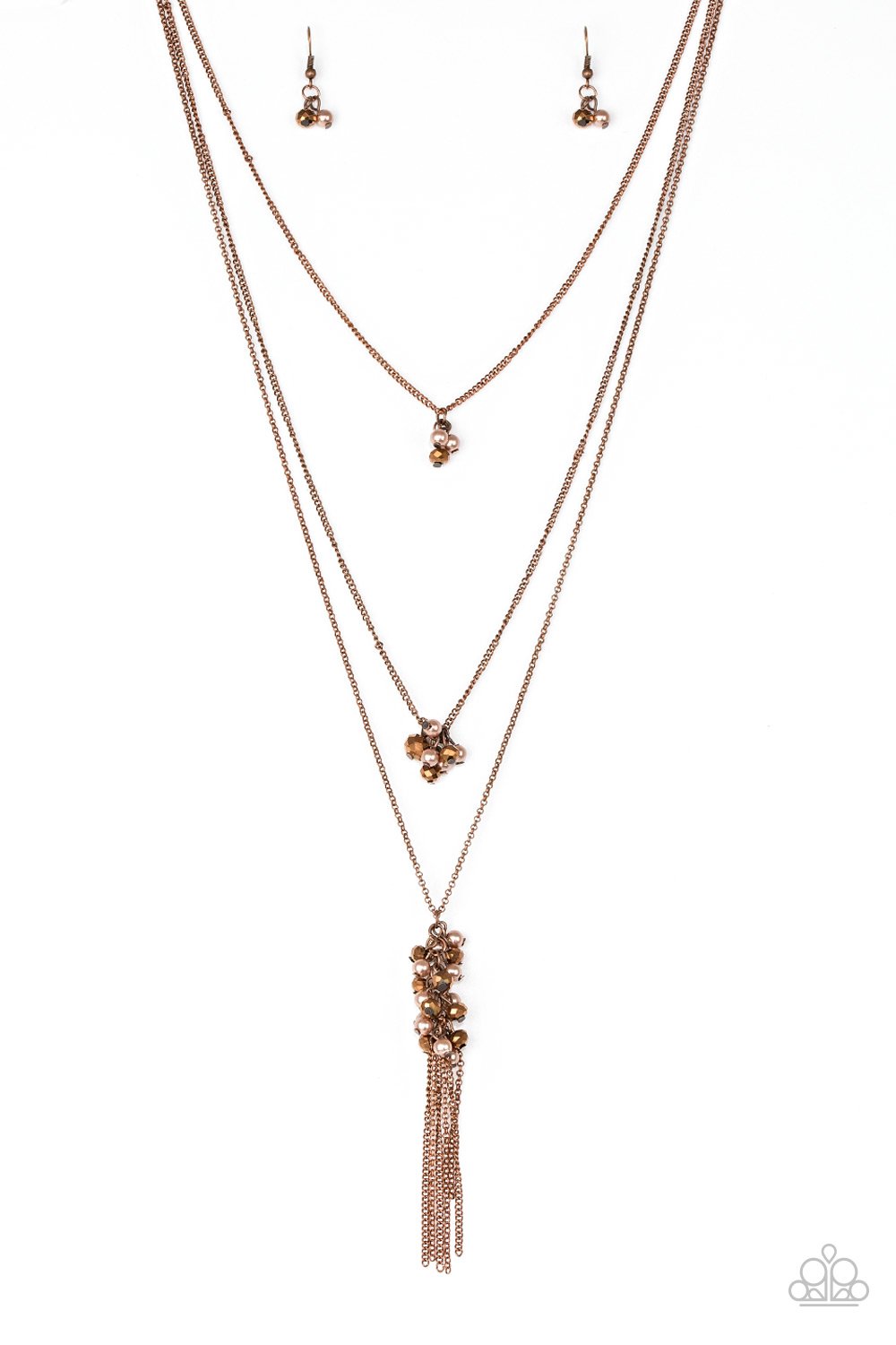 Crystal Cruiser - Copper necklace
