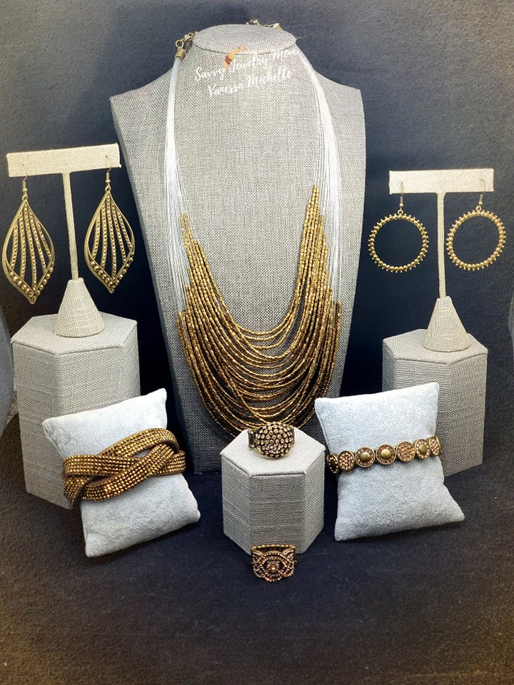 "Brass Bling" Savvy Set