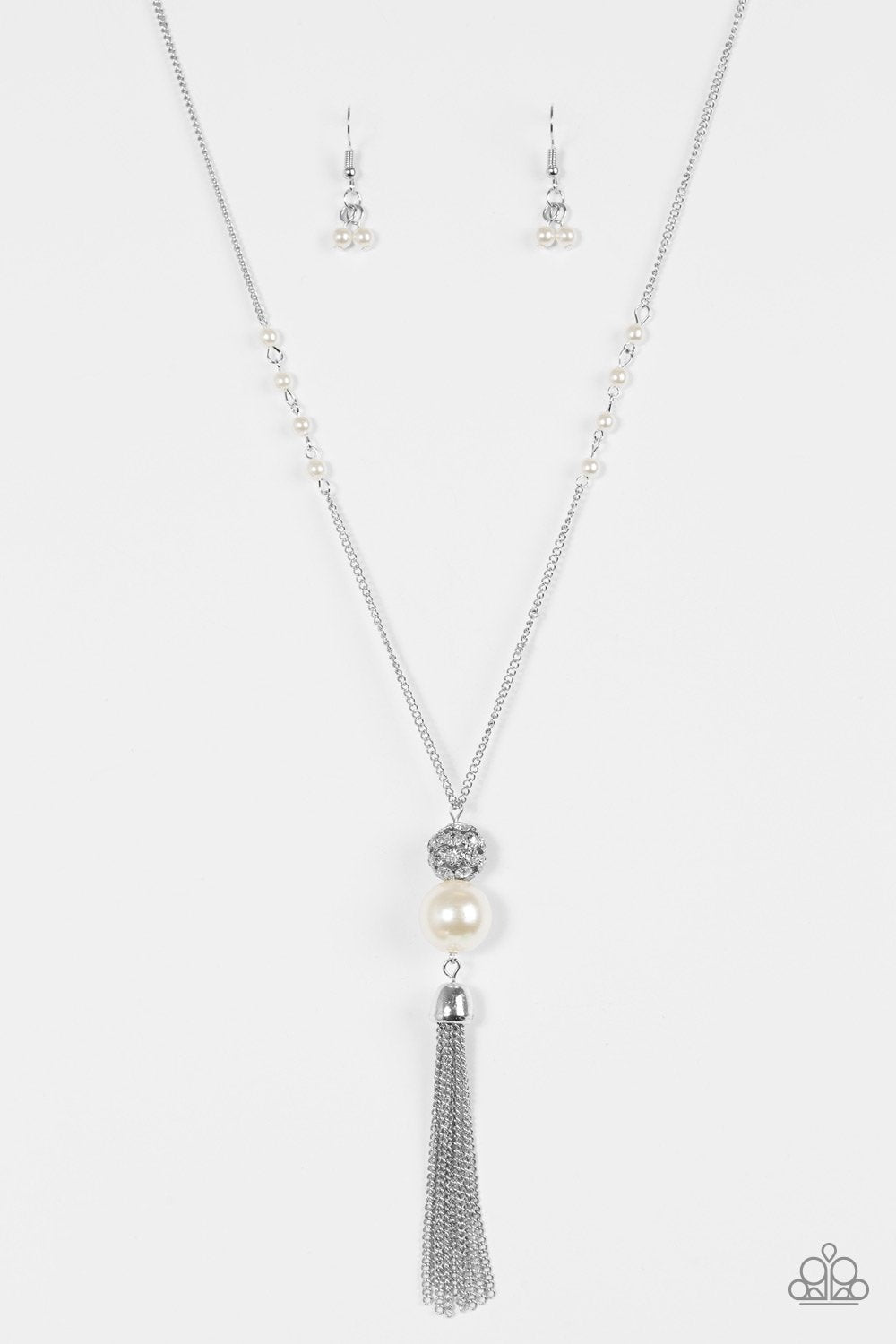 The Only Show In Town- White pearl necklace