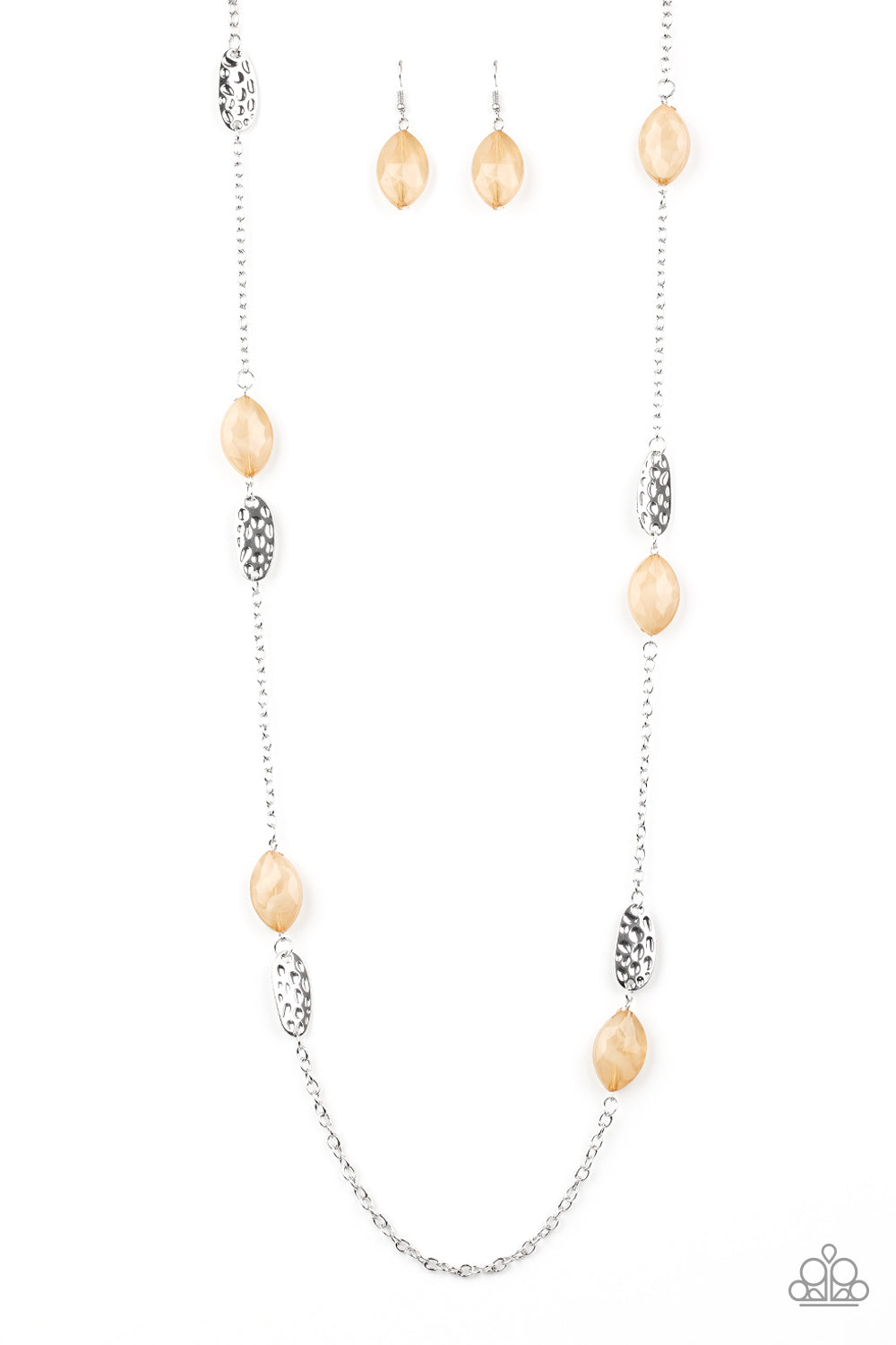 Beachfront Beauty - Brown necklace