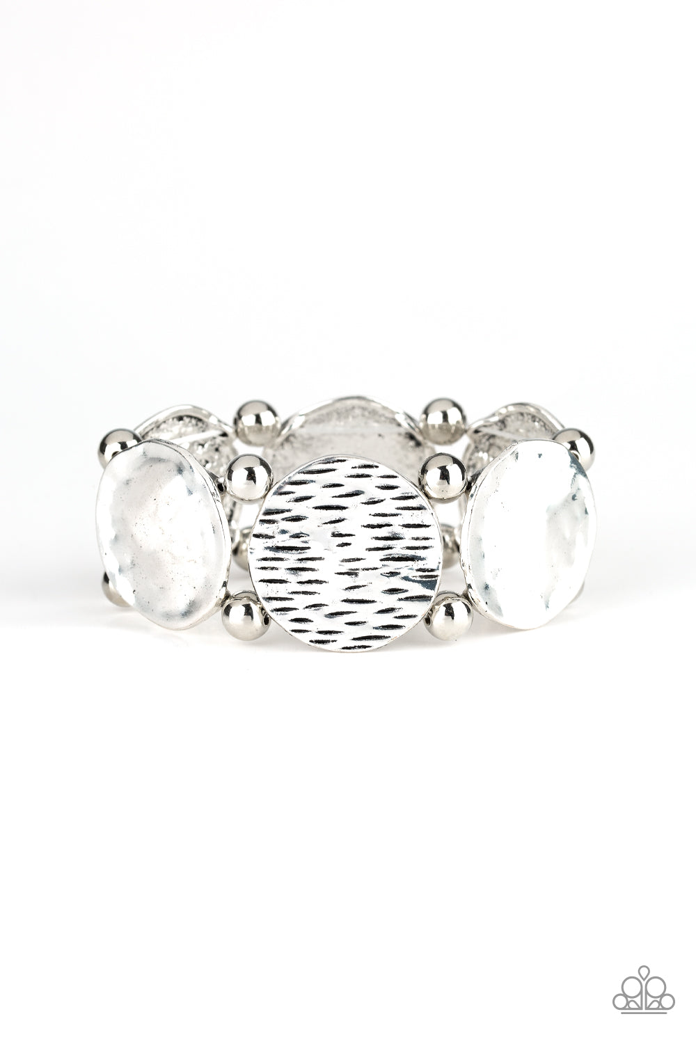 Boldly Basic - Silver bracelet
