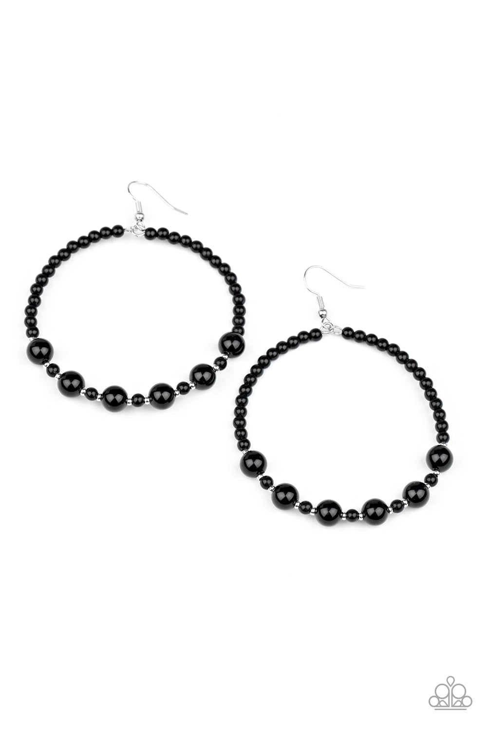 Boss Posh - Black earrings