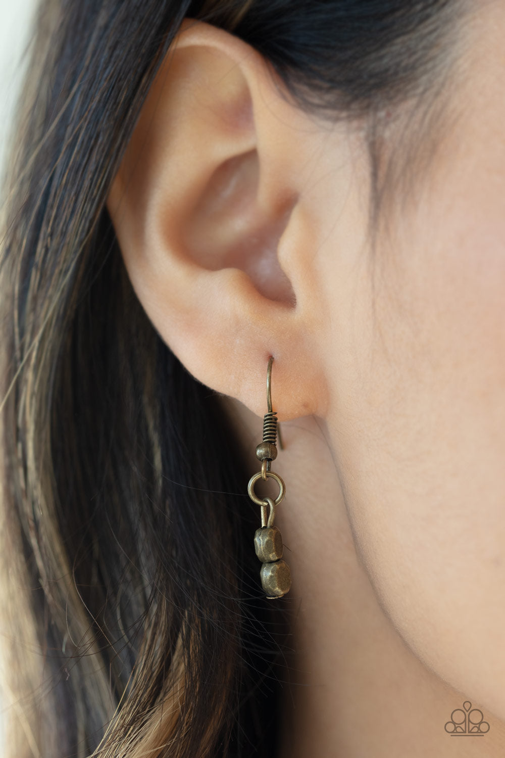 Brush It Off - Brass necklace