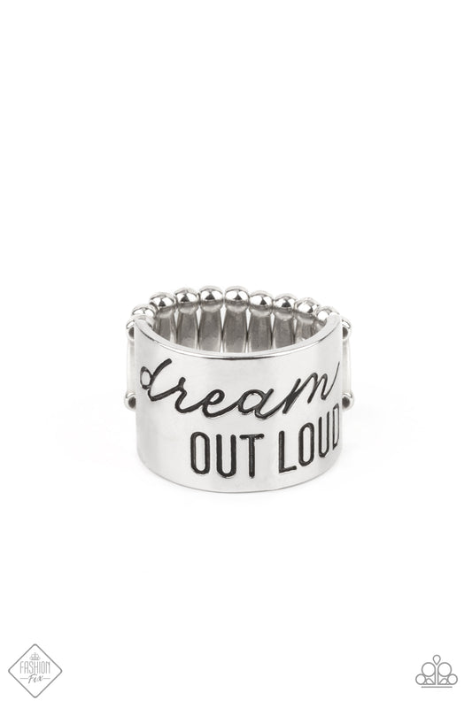 Dream Louder - Silver ring (Fashion Fix - July 2021)