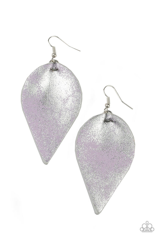 Enchanted Shimmer - Purple earrings