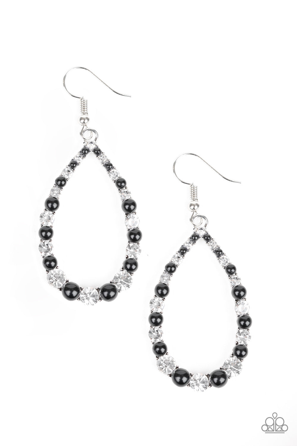 Gala Go-Getter - Black earrings