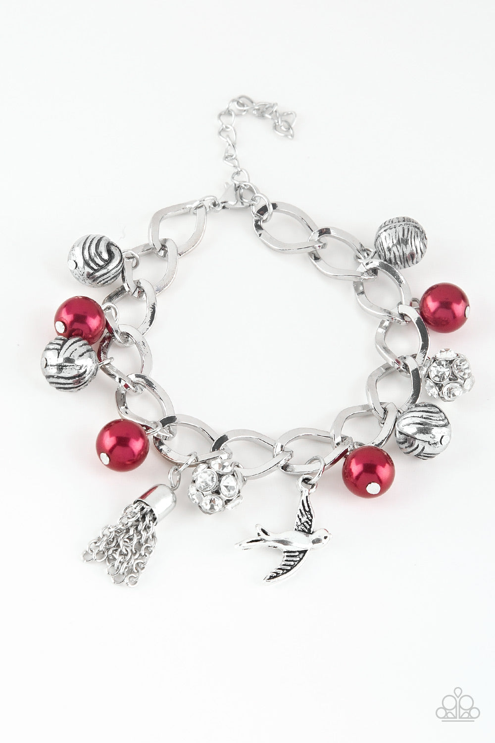 Lady Love Dove - Red bracelet