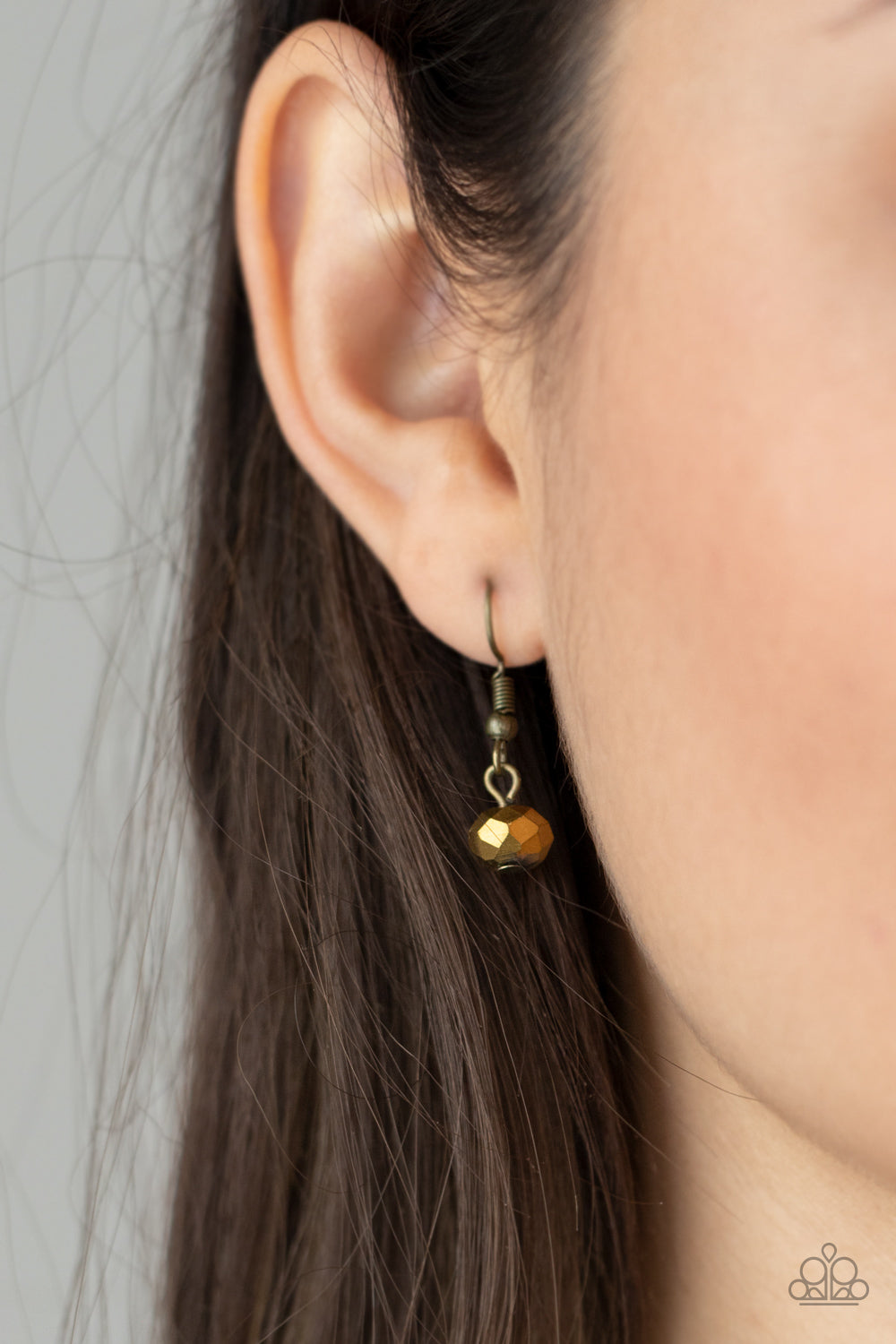 May The FIERCE Be With You - Brass necklace