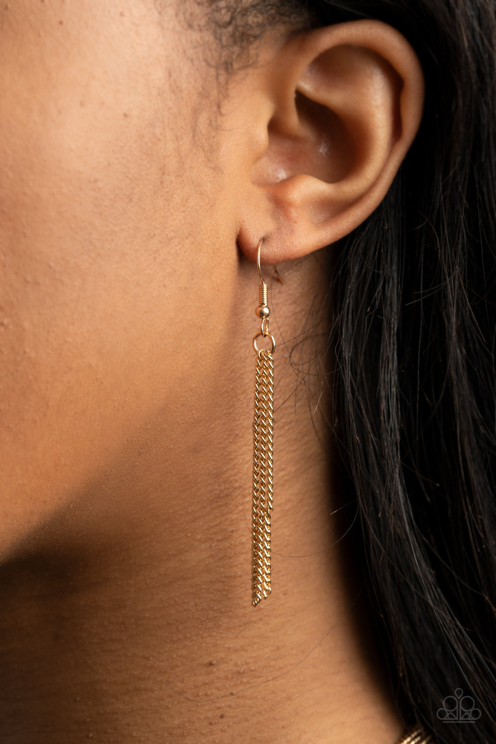 Save Your TIERS - Gold necklace