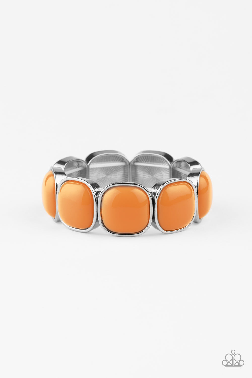Vivacious Volume - Orange bracelet
