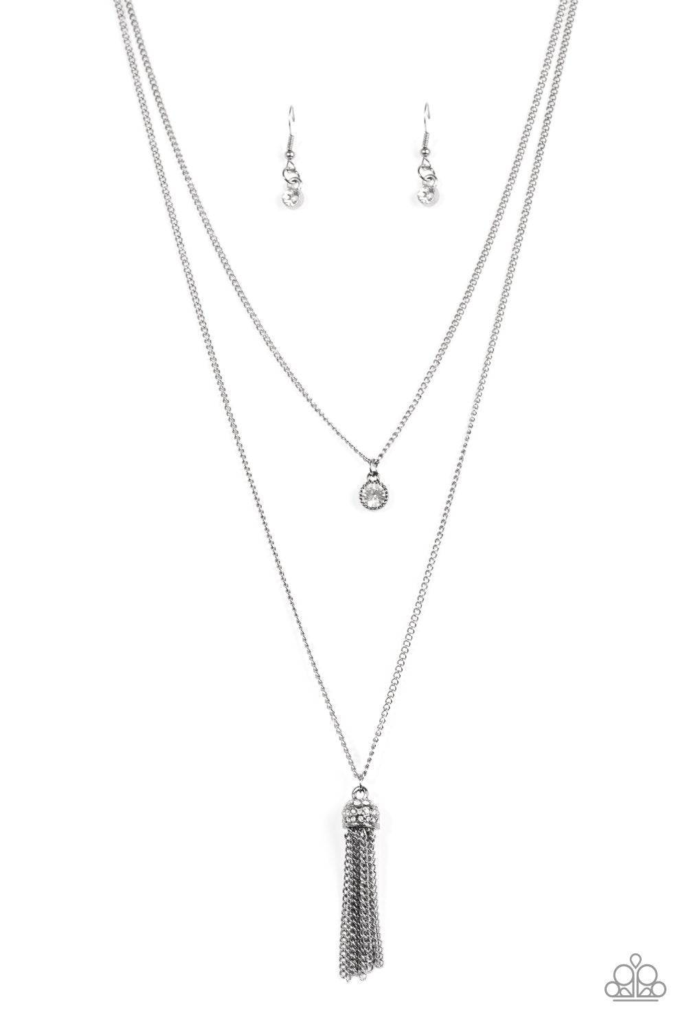 Minimal Millennial - black/gunmetal necklace