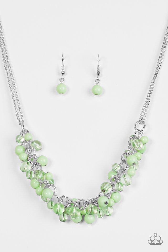 Boulevard Beauty - Green necklace set