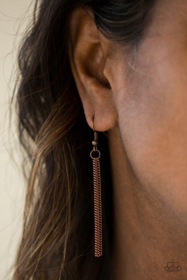 Sonoran Storm - Copper necklace