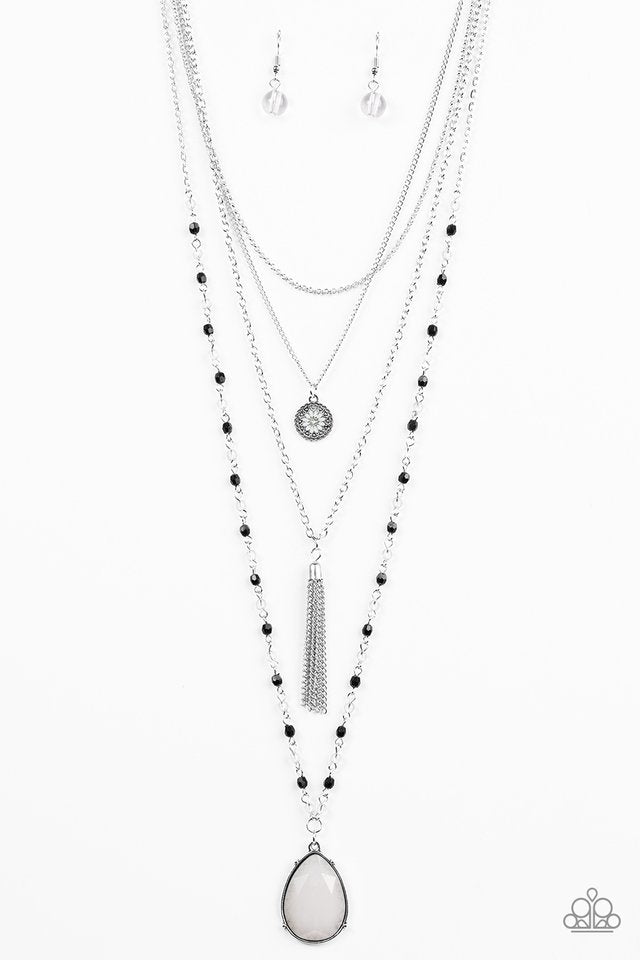 Knockout Keepsake - Silver necklace