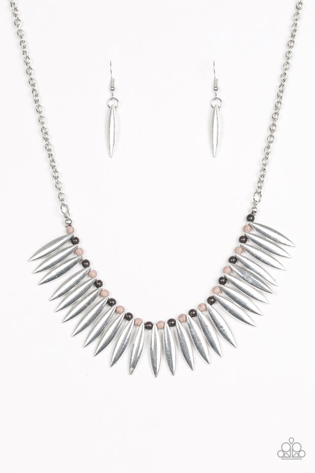 Tameless Tigress - Multi Metal necklace