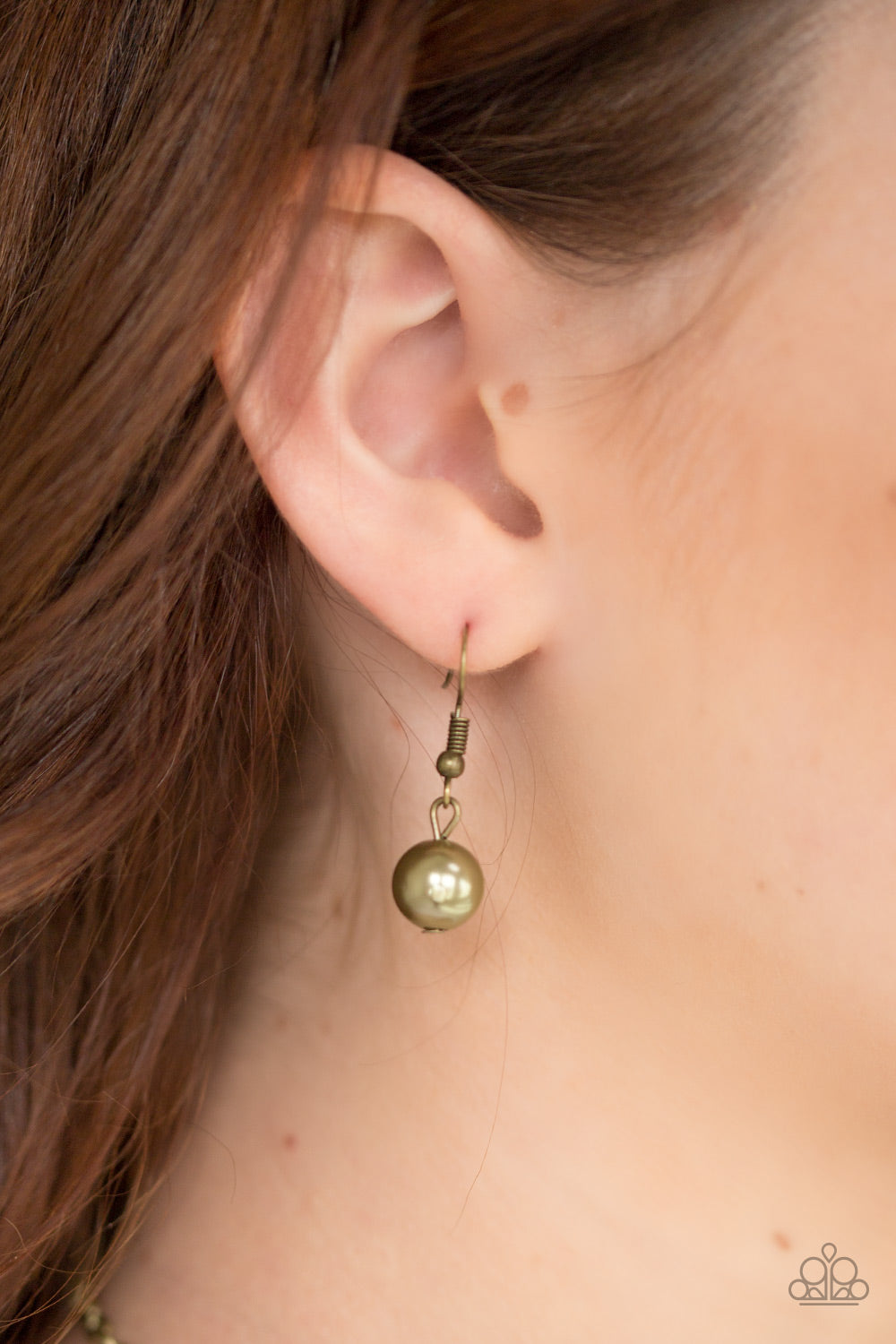 Tie The Knot - Brass necklace