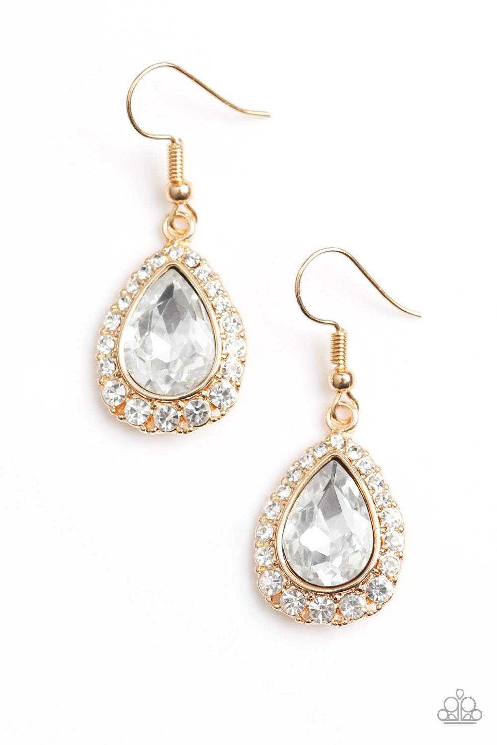 Ready, Set, GLOW! - Gold Earrings