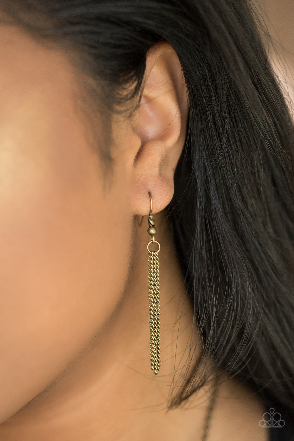 Hunt Or Be Hunted - Brass necklace