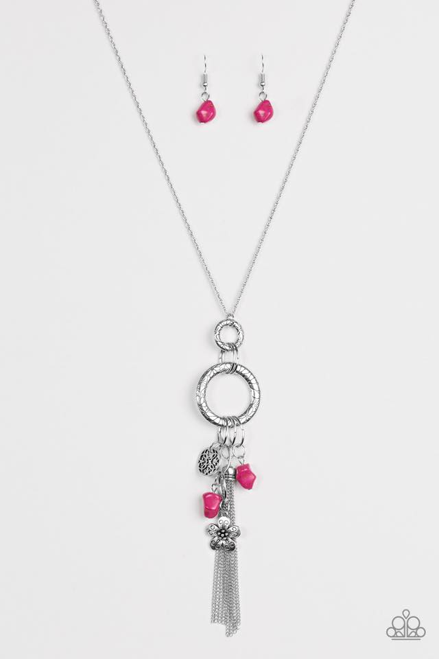 Tour de Desert - Pink necklace