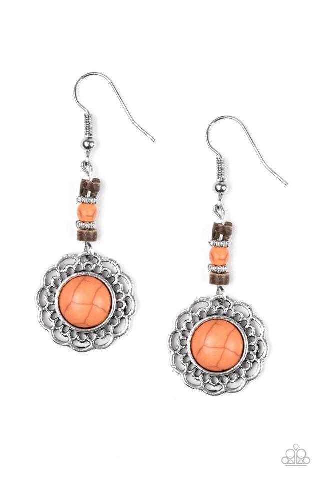 Desert Bliss - Orange earrings