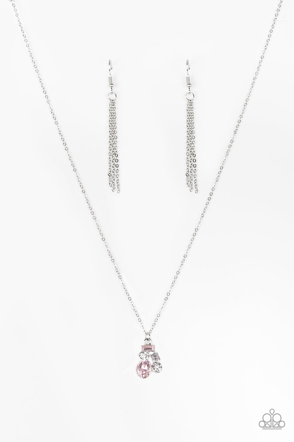 Time to Be Timeless - pink necklace