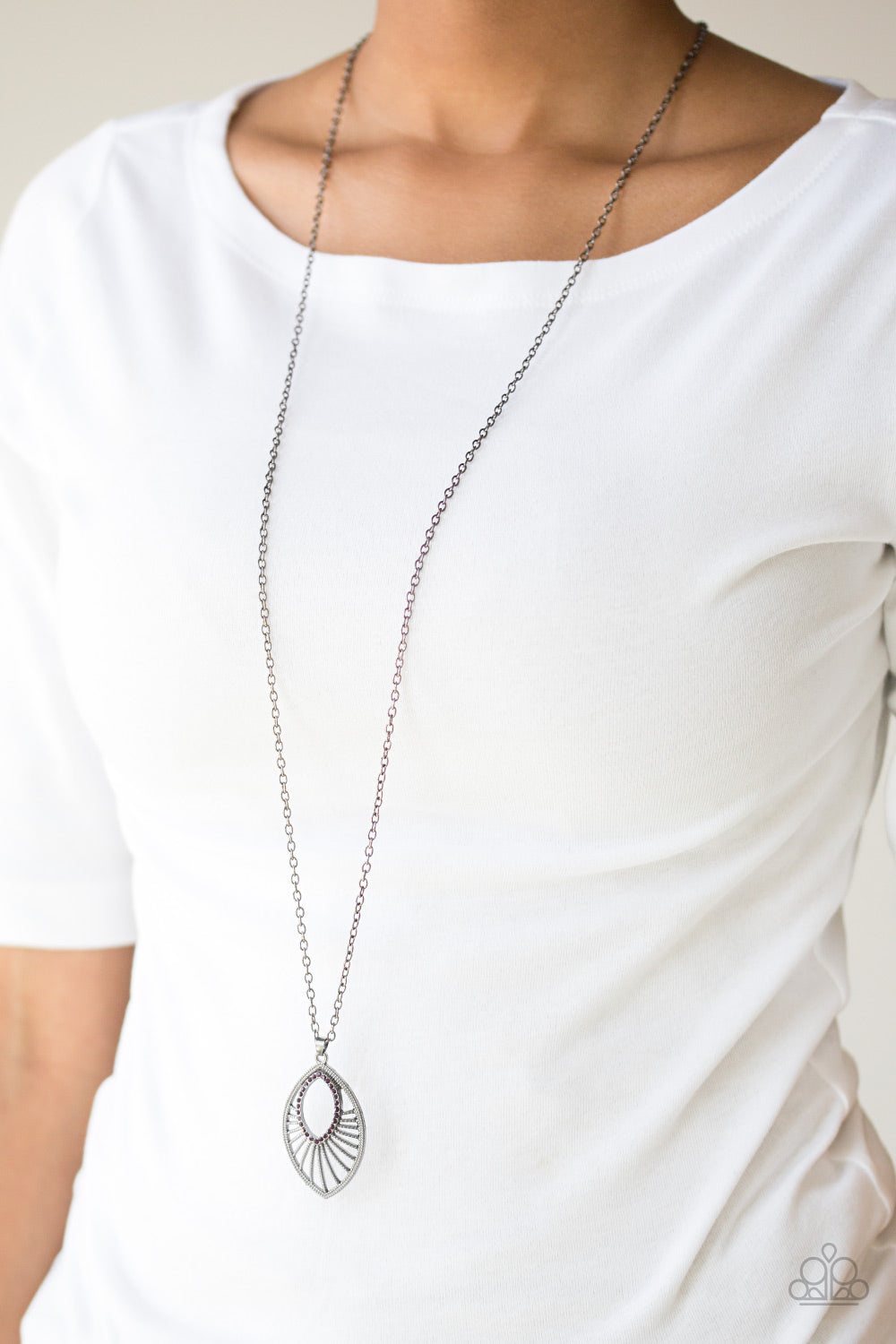 Court Couture - Purple necklace