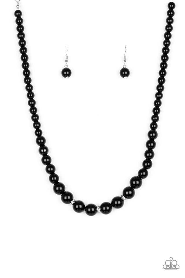Royal Romance- Black necklace