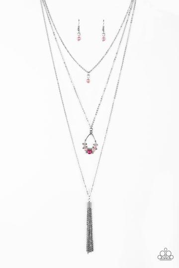 BE FANCY - PINK/MULTI NECKLACE