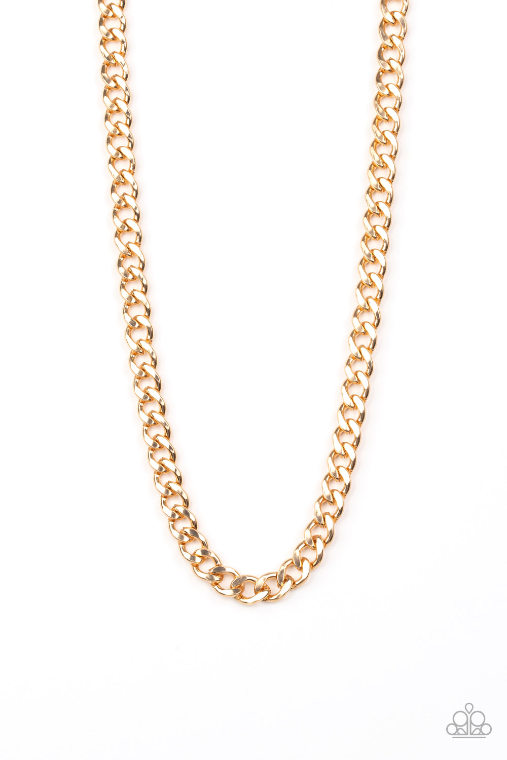 Alpha - Gold men's necklace