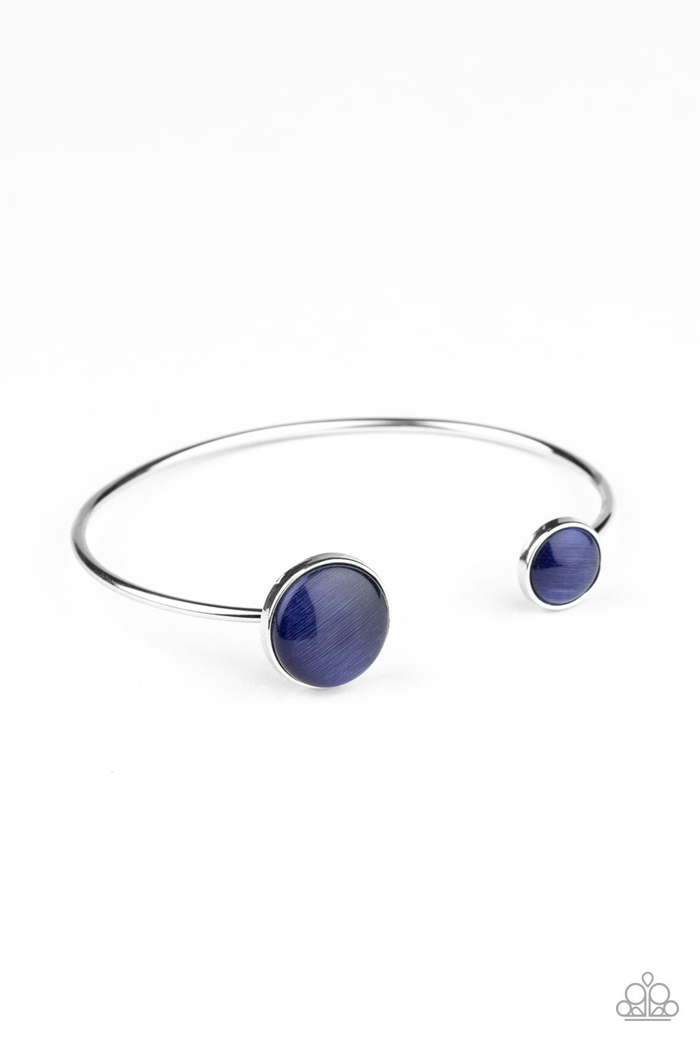 Brilliantly Basic - Blue cuff bracelet
