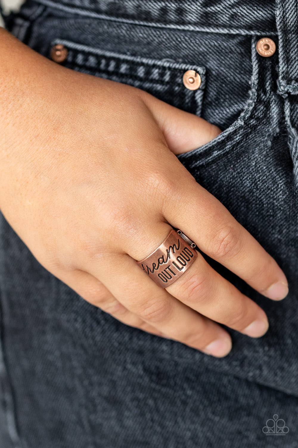 Dream Louder - Copper ring