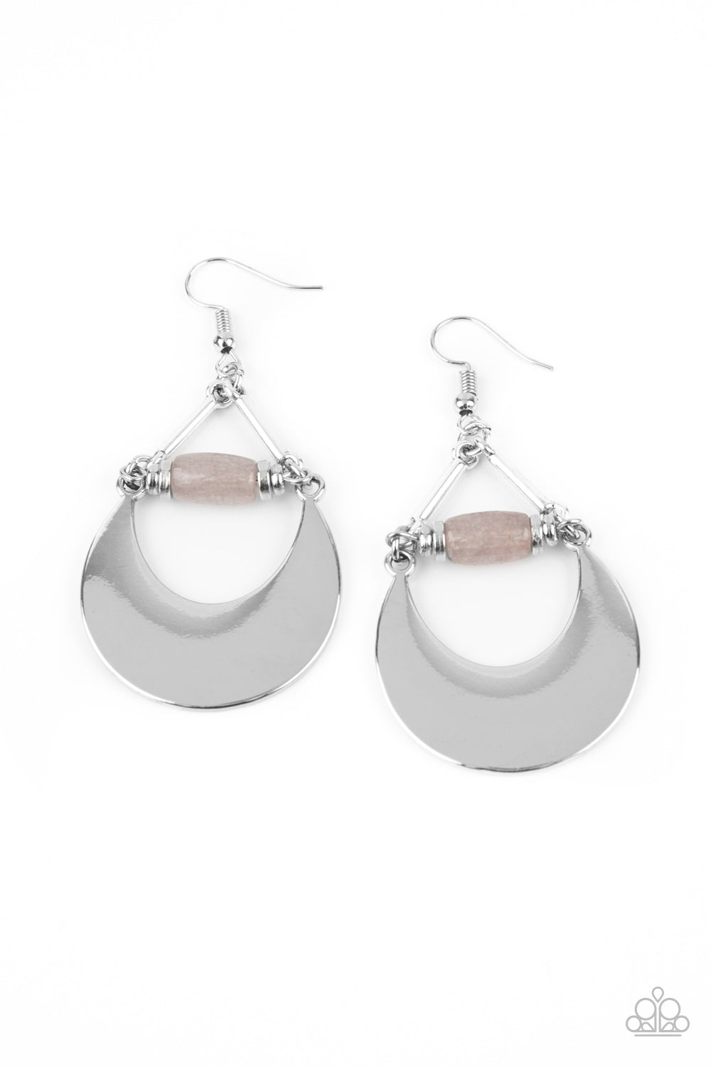 Mystical Moonbeams - Silver earrings