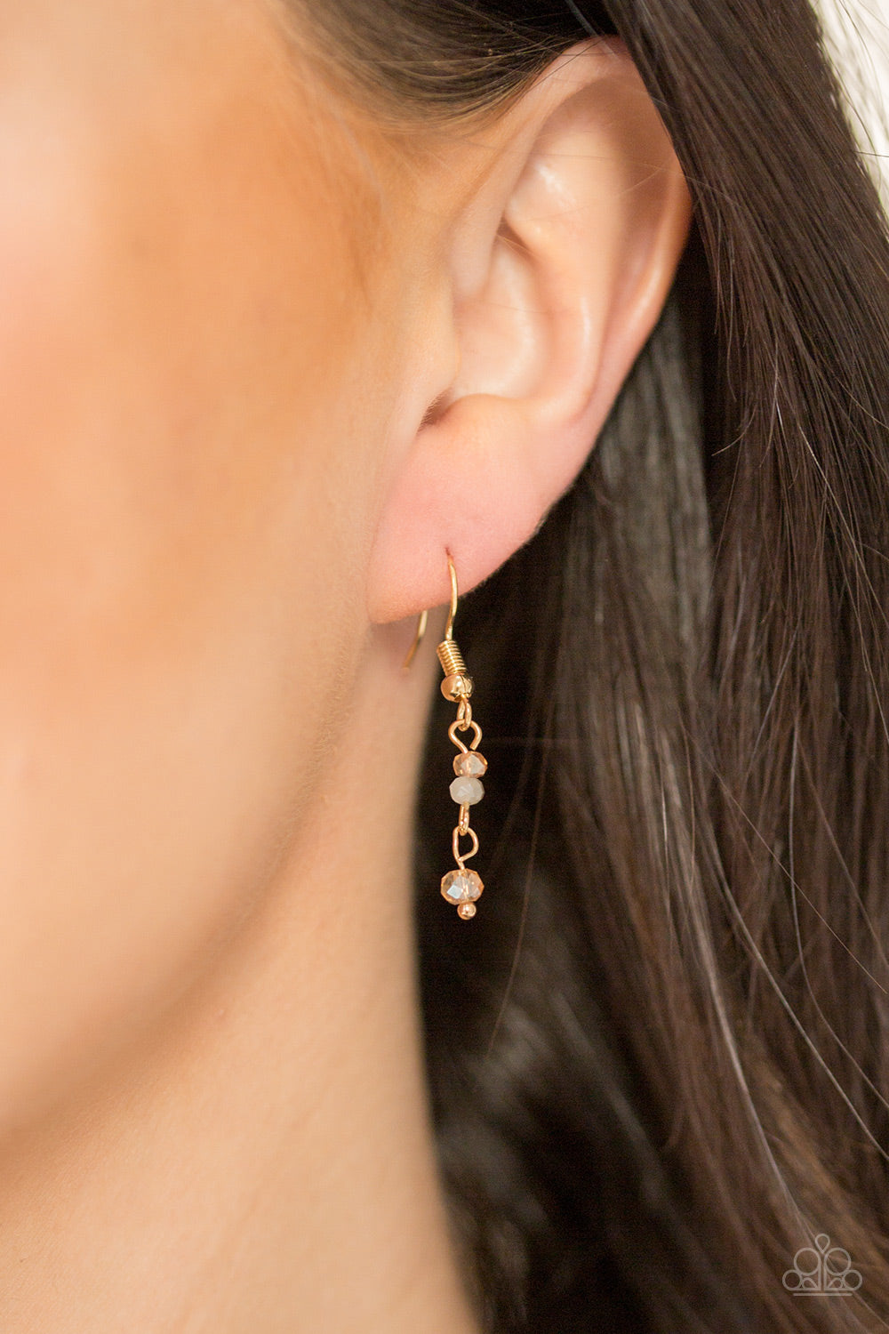 Twilight Twinkle - Gold Multi necklace