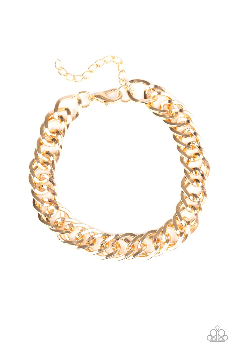ON THE ROPES - GOLD BRACELET