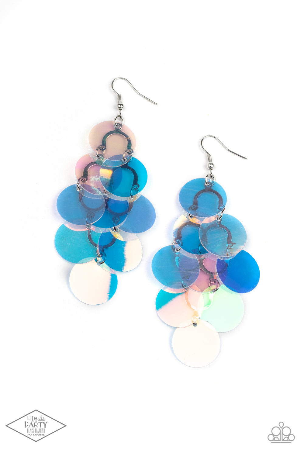 Mermaid Shimmer - Multi earrings