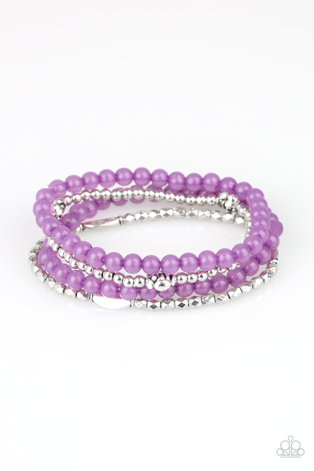 Blooming Buttercups - Purple bracelet
