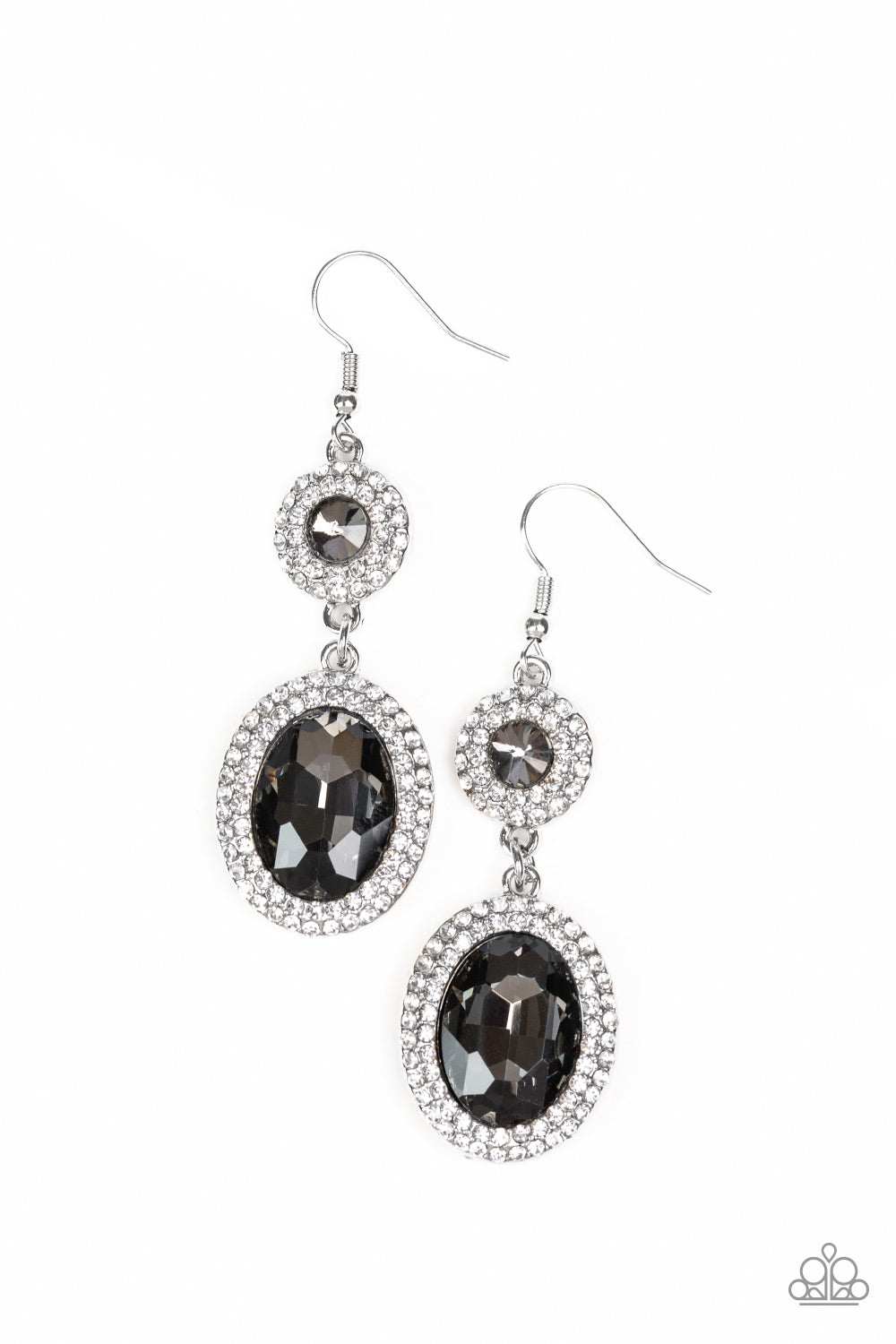 Let It BEDAZZLE - Silver earrings